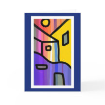 Villa de vacances (carte de voeux)