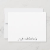 Carte Village Allemand Noir et Blanc (Dos)