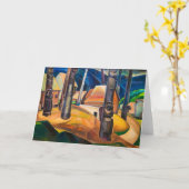 Carte Village de Kispiax | Emily Carr | (Fleur jaune)