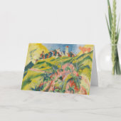 Carte Village de montagne | Ernst Ludwig Kirchner (Devant)