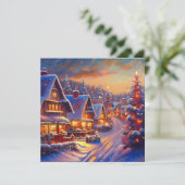 Carte Village d'hiver (Debout devant)