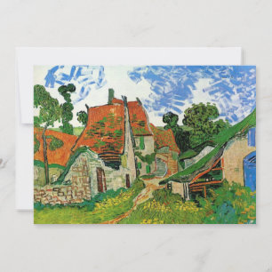 Carte Village Street par Vincent van Gogh