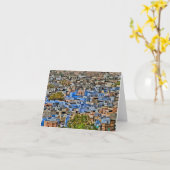 Carte Ville bleue, Ràjasthàn (Fleur jaune)