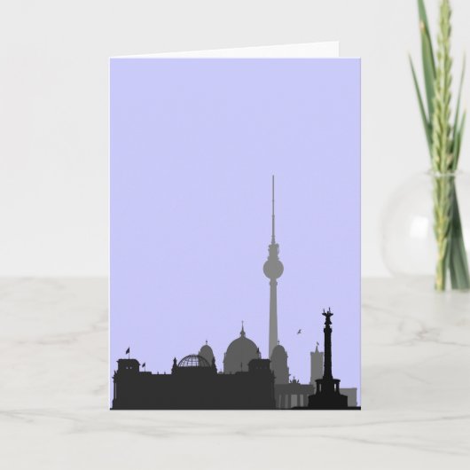 Carte Ville de Berlin (Devant)