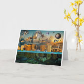 Carte Ville de confusion de gravité sous le siège (Fleur jaune)