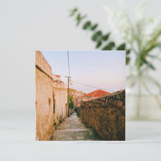 Carte Ville de Dubrovnik (Debout devant)