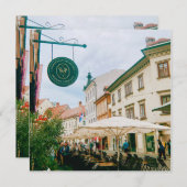 Carte Ville de Ljubljana (Devant / Derrière)