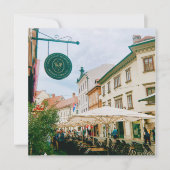 Carte Ville de Ljubljana (Devant)