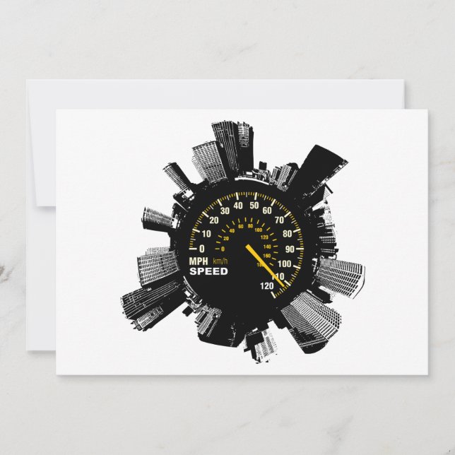 Carte Ville de vitesse 1 (Devant)