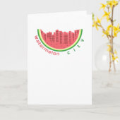 Carte Ville de Watermelon (Fleur jaune)
