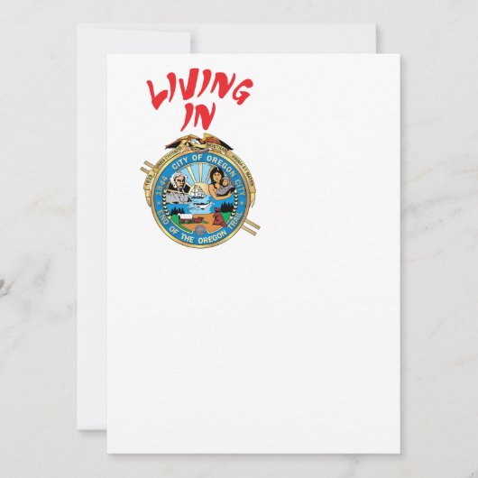 Carte Ville d'Oregon (Devant)