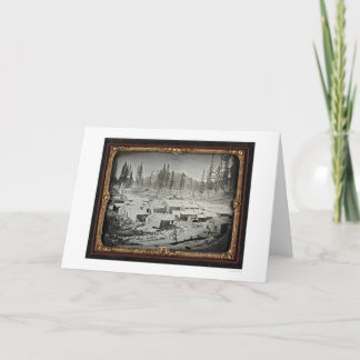 Carte Ville du Nevada, 1852 par Joseph Blaney