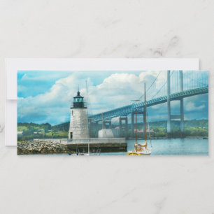 Carte Ville - Newport RI - Le phare de Newport