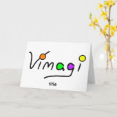 Carte Vimagi (Fleur jaune)