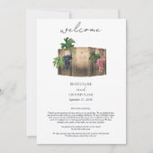 Carte Vin Barrel Vignoble Vignoble Itinéraire Mariage (Devant)