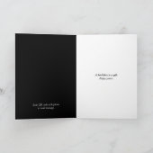 Carte Vin d'anniversaire de code QR (Intérieur)