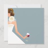 Carte vin de mariage (Devant)