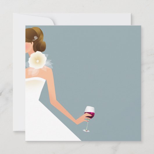 Carte vin de mariage (Devant)