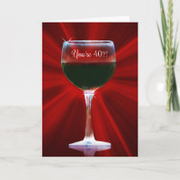 Vin Joyeux 40e anniversaire