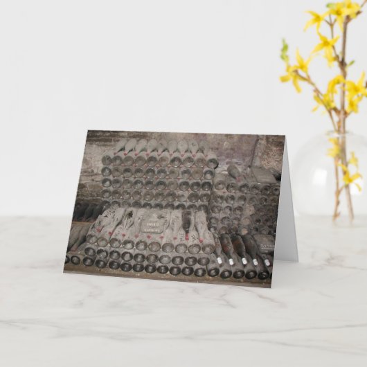 Carte Vin mûr (Fleur jaune)