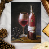 Carte Vin rouge