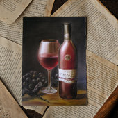 Carte Vin rouge