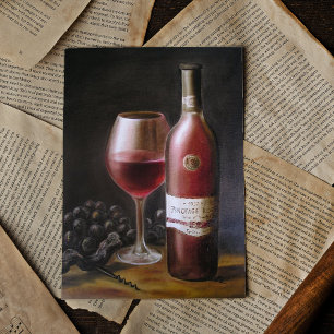 Carte Vin rouge