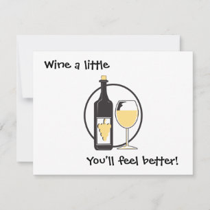 Carte Vin un peu