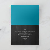 Carte Vinatge Chalkboard ! Fête des pères (Intérieur)