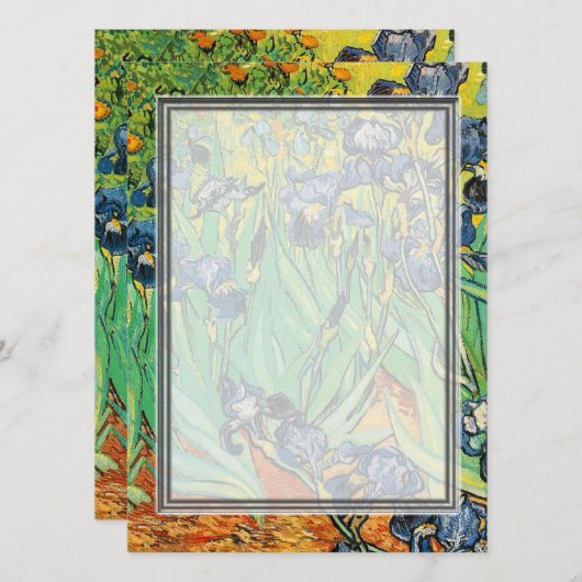 Carte Vincent van Gogh (Devant / Derrière)