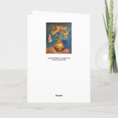 Carte Vincent van Gogh - Ami impérial (Dos)