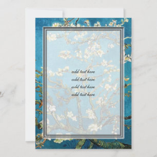 Carte Vincent van Gogh, Arbre aux amandes en fleurs