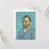 Carte Vincent Van Gogh - Autoportrait (Devant/Arrière en situation)