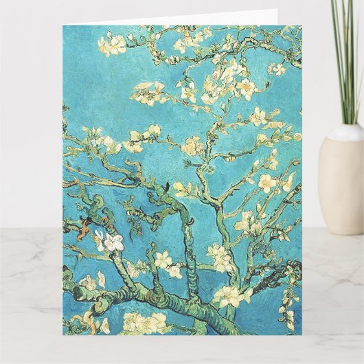 Carte Vincent van Gogh Blossomong Aramande (Devant)