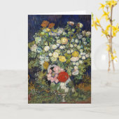 Carte Vincent van Gogh - Bouquet de fleurs dans un vase (Fleur jaune)