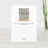 Carte Vincent van Gogh - Branche d'amandes en verre (Dos)