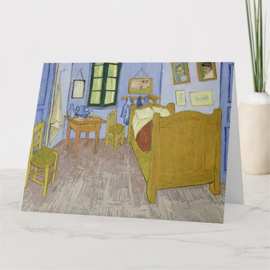 Carte Vincent Van Gogh, Chambre à Arles, 3ème version (Devant)