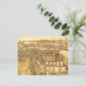 Carte Vincent van Gogh - Chantier de charpentier et buan (Debout devant)