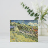 Carte Vincent van Gogh - Chaumières (Debout devant)