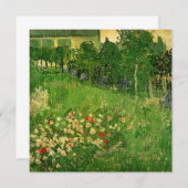 Carte Vincent van Gogh - Daubigny's Garden (Devant / Derrière)