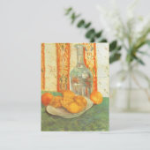 Carte Vincent van Gogh - Décanter et citrons sur une pla (Debout devant)