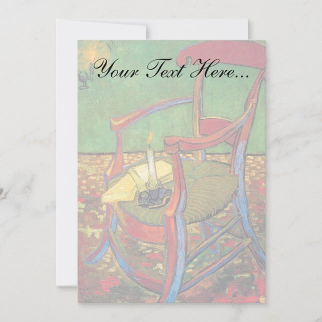 Carte Vincent Van Gogh - Fauteuil de Paul Gauguin (Devant)