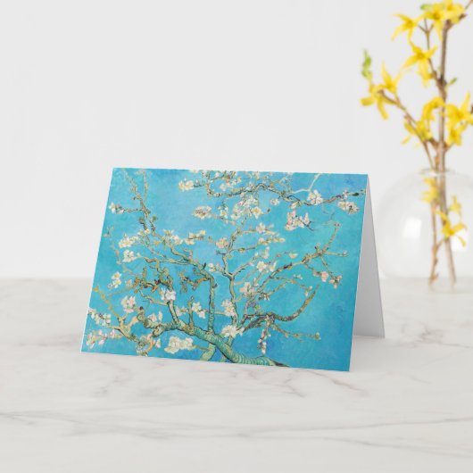 Carte Vincent van Gogh - Fleur d'amandes (Fleur jaune)