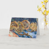 Carte Vincent van Gogh - Fleurs de soleil coupées en qua (Fleur jaune)