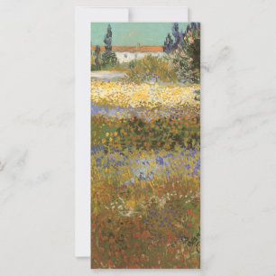 Carte Vincent van Gogh - Flower Garden