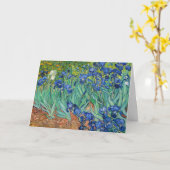 Carte Vincent Van Gogh - Iris (Fleur jaune)