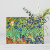 Carte Vincent van Gogh,Iris (Debout devant)
