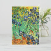 Carte Vincent van Gogh,Iris (Debout devant)