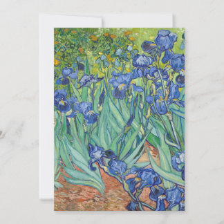 Carte Vincent Van Gogh - Irises 1889