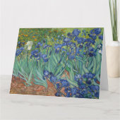 Carte Vincent Van Gogh, Irises, Les Iris (Devant)